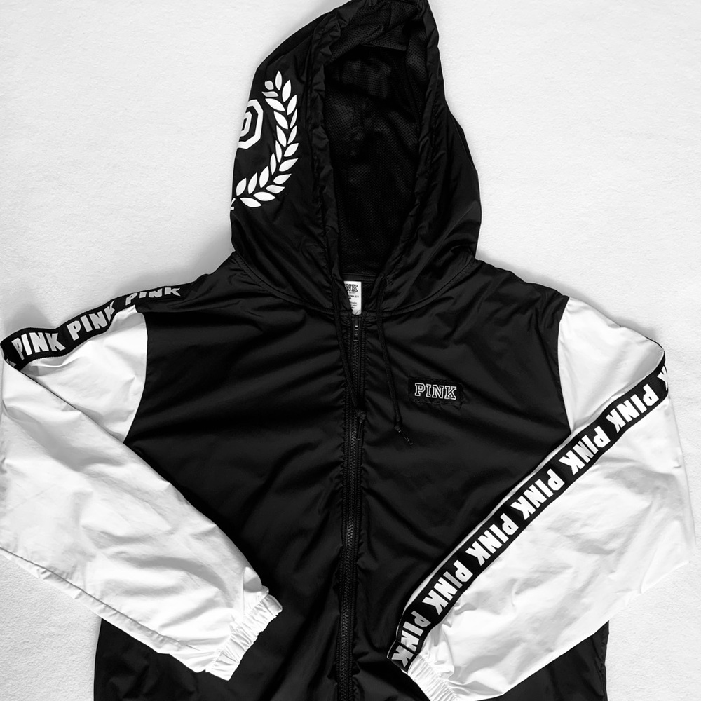 Pink Windbreaker Jacket